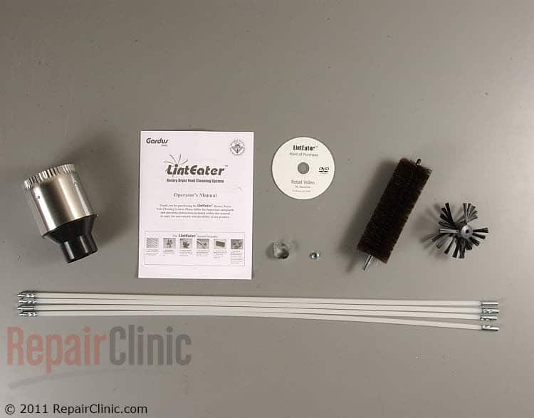 LintEater Rotary Dryer Vent Cleaning Kit - Item Number RLE202