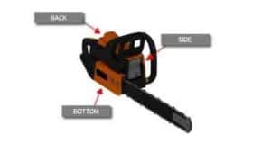 how to find a chainsaw model number