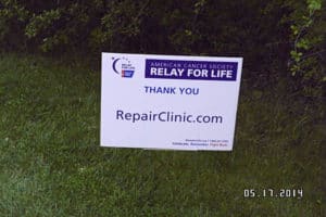 RepairClinic sign