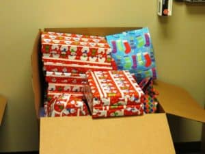 Gifts for local families in need